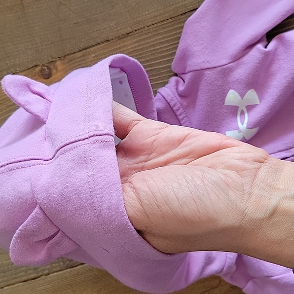 Under Armour Kids' Light Purple Hoodie - Picture 2 of 3